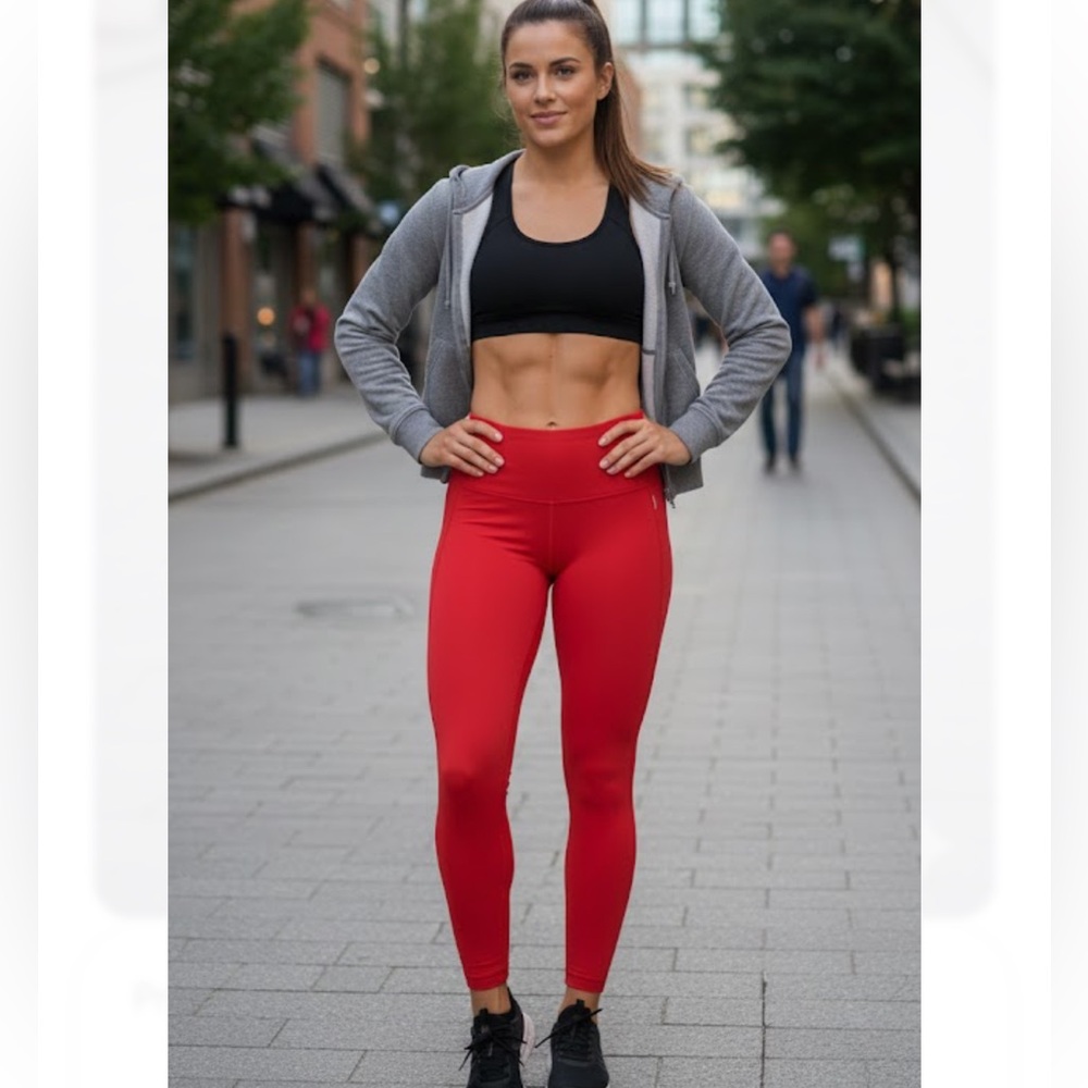 Free Movement Women’s Red Leggings